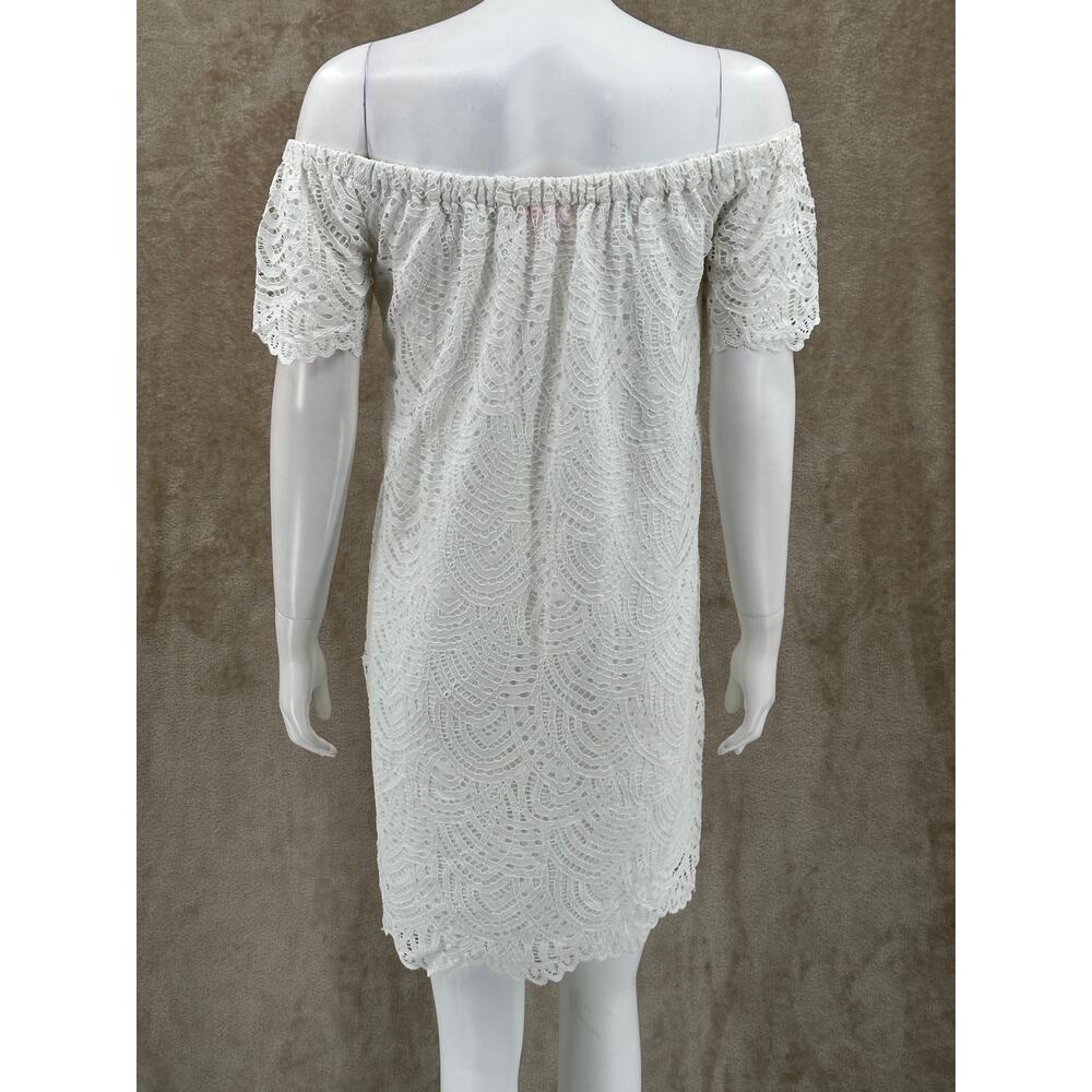 Lilly Pulitzer Dress Womens Small Marble Resort White Lace Preppy Beach Summer - Picture 5 of 10